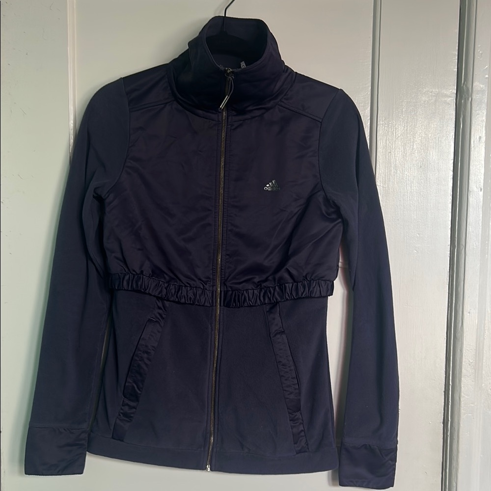 Adidas Women's Purple Utility Jacket.